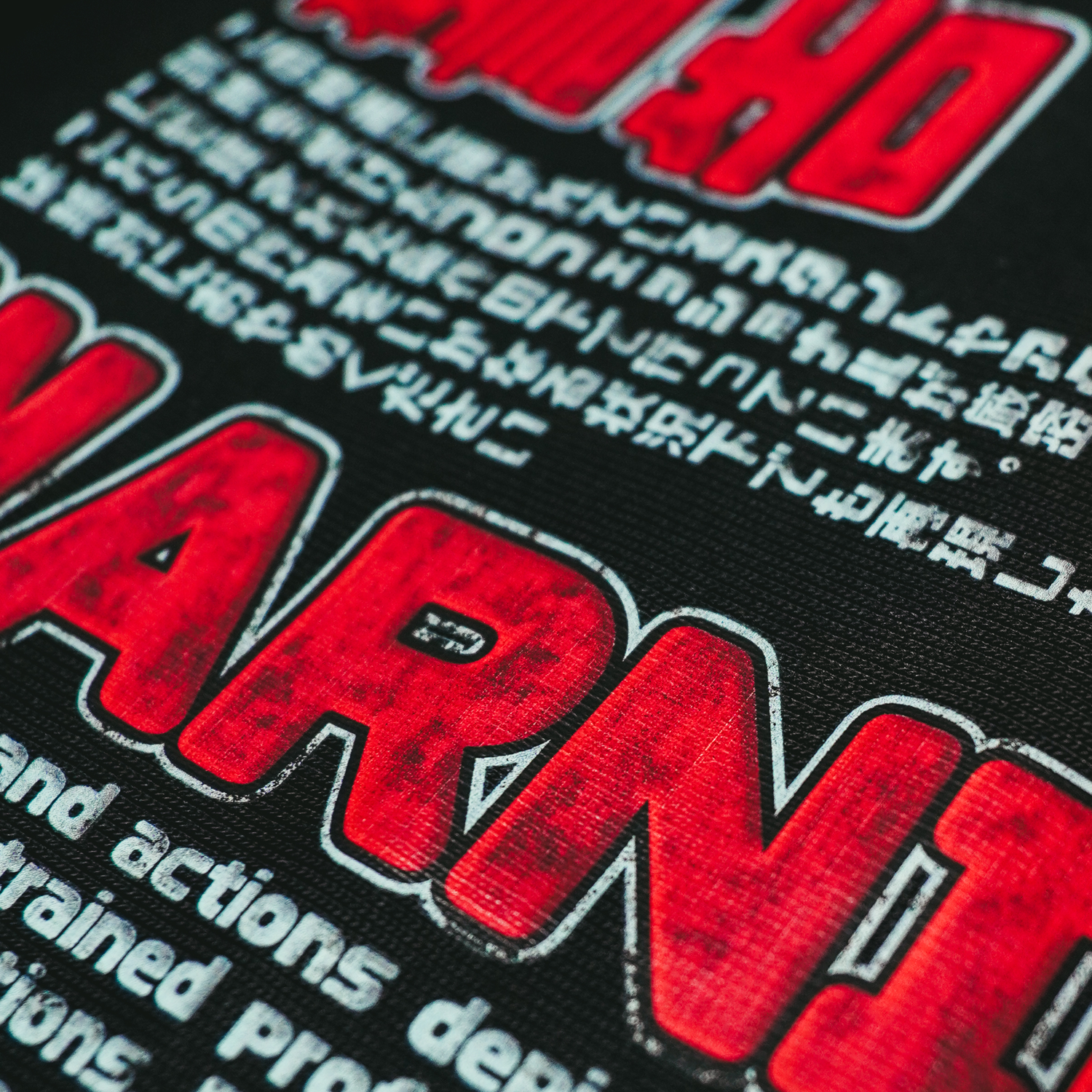 WARNING